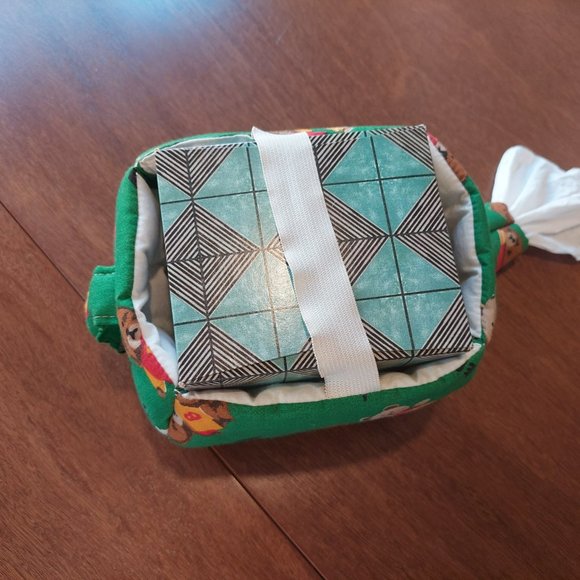 Vintage Handmade Teapot Tissue Box Cover NWOT - Picture 4 of 4